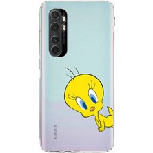 Mobilpad Xiaomi Mi Note 10 Lite Uyumlu Baskılı Yumuşak Silikon Şeffaf Telefon Kılıfı