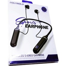 AyrStore Buğz Polygold PG-100 Type-C Şarjlı Bluetooth Kulaklık – Boyun Askılı, Uzun Pil Ömürlü, Mi