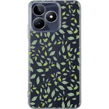 Mobilpad Realme C53 Uyumlu Baskılı Yumuşak Silikon Şeffaf Telefon Kılıfı