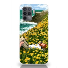 Mobilpad Oppo Reno 5 Lite Uyumlu Baskılı Yumuşak Silikon Şeffaf Telefon Kılıfı