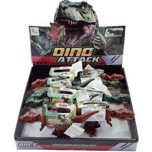 AyrStore Buğz Kutuda  Sesli Işıklı Dinozor - 1 Adet Stokta Olan Gönderilir