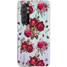 Mobilpad Xiaomi Mi Note 10 Lite Uyumlu Baskılı Yumuşak Silikon Şeffaf Telefon Kılıfı