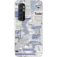 Mobilpad Xiaomi Mi Note 10 Lite Uyumlu Baskılı Yumuşak Silikon Şeffaf Telefon Kılıfı