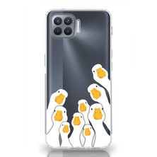 Mobilpad Oppo Reno 4 Lite Uyumlu Baskılı Yumuşak Silikon Şeffaf Telefon Kılıfı