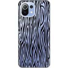 Mobilpad Xiaomi Mi 11 Lite Uyumlu Baskılı Yumuşak Silikon Şeffaf Telefon Kılıfı