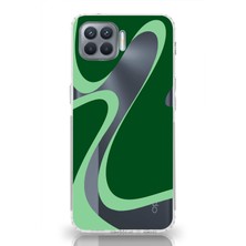 Mobilpad Oppo Reno 4 Lite Uyumlu Baskılı Yumuşak Silikon Şeffaf Telefon Kılıfı