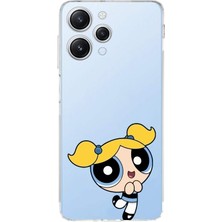 Mobilpad Xiaomi Redmi 12 Uyumlu Baskılı Yumuşak Silikon Şeffaf Telefon Kılıfı