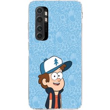 Mobilpad Xiaomi Mi Note 10 Lite Uyumlu Baskılı Yumuşak Silikon Şeffaf Telefon Kılıfı