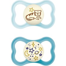 Mam Supreme I Day&night L Emzik 2'li Set I Sterilize Kutuda I 6-16 Aylık