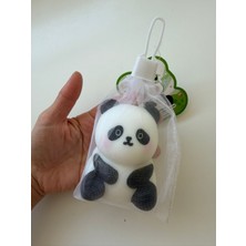 Bumelo Panda Squishy-Sukuşi- Moj Moj Stres Topu Beyaz
