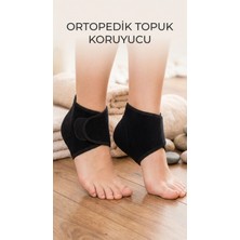 AyrStore Buğz 2'li Ortopedik Silikon Destekli Topuk Çorap Seti