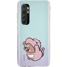 Mobilpad Xiaomi Mi Note 10 Lite Uyumlu Baskılı Yumuşak Silikon Şeffaf Telefon Kılıfı