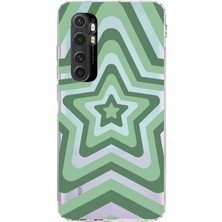 Mobilpad Xiaomi Mi Note 10 Lite Uyumlu Baskılı Yumuşak Silikon Şeffaf Telefon Kılıfı