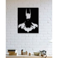 SS Cnc Sscnc Batman Lazer Kesim Dekoratif Duvar Tablosu (40X32 Cm)
