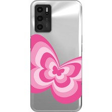 Mobilpad Oppo A16 / A55 Uyumlu Baskılı Yumuşak Silikon Şeffaf Telefon Kılıfı