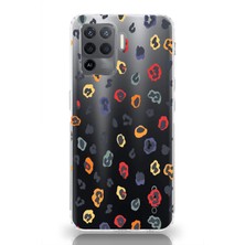 Mobilpad Oppo Reno 5 Lite Uyumlu Baskılı Yumuşak Silikon Şeffaf Telefon Kılıfı