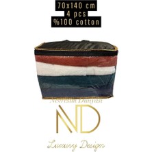 Eco Lounge Nevresim Dünyası 70X140 4'lü Havlu Prime 1