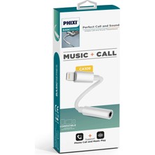 L'edoren Basic CA109 Lıghtnıng To Aux Silikon Kablo