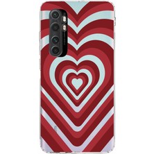 Mobilpad Xiaomi Mi Note 10 Lite Uyumlu Baskılı Yumuşak Silikon Şeffaf Telefon Kılıfı