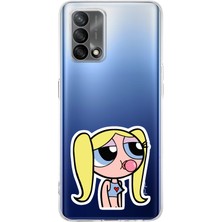 Mobilpad Oppo A74 Uyumlu Baskılı Yumuşak Silikon Şeffaf Telefon Kılıfı