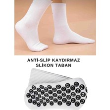 Leovia Kaydırmaz Tabanlı Spor Plates Kolej Çorabı