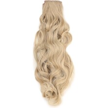 Kaia Life Fiber Sen Dalgalı 8 Parça Çıt Çıt / Kumral Beyaz Platin Röfleli