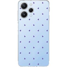 Mobilpad Xiaomi Redmi 12 Uyumlu Baskılı Yumuşak Silikon Şeffaf Telefon Kılıfı