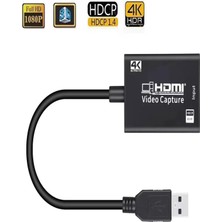 L'edoren ZR432 USB 3.0 4KX2K Video Capture Taşınabilir HDMI USB Video Yakalama Kartı