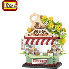 AyrStore Buğz LZ-8852 Loz Kahve Dükkanı 290 Parça Block Oyuncak
