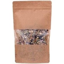 Şifa Toptan Kraft Pencereli Kilitli Doypack 16X27X8 cm - 500 gr 50 Adet