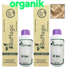 10.00 Açık Sarı Biomagic Organik Saç Boyası (2 Boya 2 Oksidan)