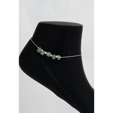 Euromoda Doğal Taşlı Halhal Ayak Aksesuarı