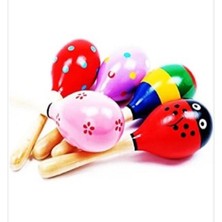 Nikaa Shop Ahşap Renkli 7 Adet Çocuk Müzik Aleti Eğitim