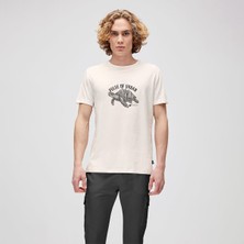 Bad Bear Caretta Pulse Erkek Bej Yuvarlak Yaka Tişört