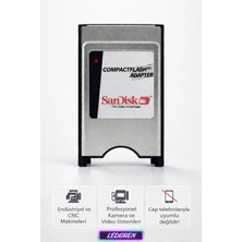 L'edoren Pcmcia Compact Flash Kart Okuyucu Adaptör CF Kart Destekli Yüksek Performans Endüstriyel Uyumlu