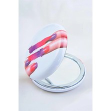 Euromoda Özel Tasarımlı Küçük Cep Aynası Makyaj Aparatı