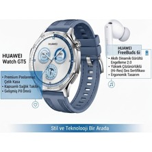 Huawei Watch GT 5 46mm Akıllı Saat ve FreeBuds 6i Gürültü Engellemeli Kulaklık Seti