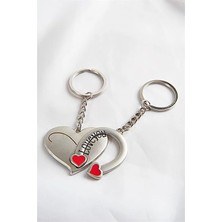 Euromoda Kalp ve Mıknatıs Tasarımlı Best Friends Arkadaş Anahtarlık Aksesuarı