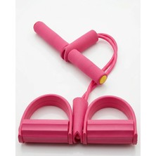 NK SPOR Pembe Body Trimmer-Mekik Aleti-Direnç Lastiği-Evde Spor Ekipmanları-Karın Kası Aleti-Bel Inceltme Egzersizleri-Fitness-Taşınabilir Egzersiz Bandı.