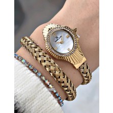 Daniel Klein Premium Yılan Model Dolamalı Kadın Kol Saati 23 mm