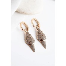 Euromoda Xuping Kararma Yapmama Garantili Dondurmalı Zirkonium Taşlı Küpe