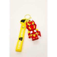 Euromoda Transformers Karakterleri Tasarımlı Klipsli Anahtarlık