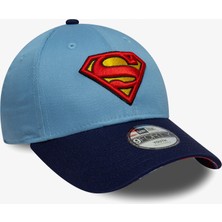New Era Dc 9forty Superman  Çocuk Mavi Şapka.-