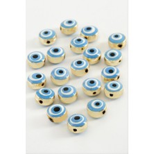 Zero Land Drnds Nazar Mineli Bileklik ve Kolye Ucu Atı 1 Adet - Laciver-1