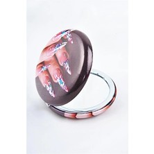 Euromoda Özel Tasarımlı Küçük Cep Aynası Makyaj Aparatı