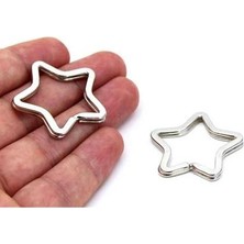  anahtarlık halkası yıldız modelli (2 adet)