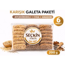 Karışık Galeta Paketi (Ayçekirdekli + Chia + Anason) 6'lı