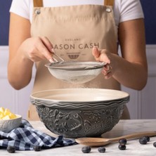 My Balli Store Mason Cash Nautical Mixing Bowl 26CM Gri Karıştırma Kasesi