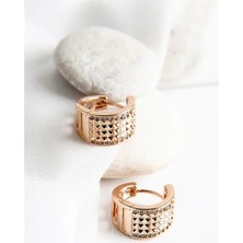 Euromoda Xuping Kararma Yapmama Garantili Zirkonium Taşlı Küpe