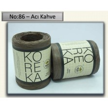 Milano Koreka N: 86 Acı Kahve Rafya El Örgü Ipliği 100 Gr. 220 Mt.